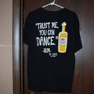 NWT Piranha Joe "Trust Me, You Can Dance -Rum-" Tee